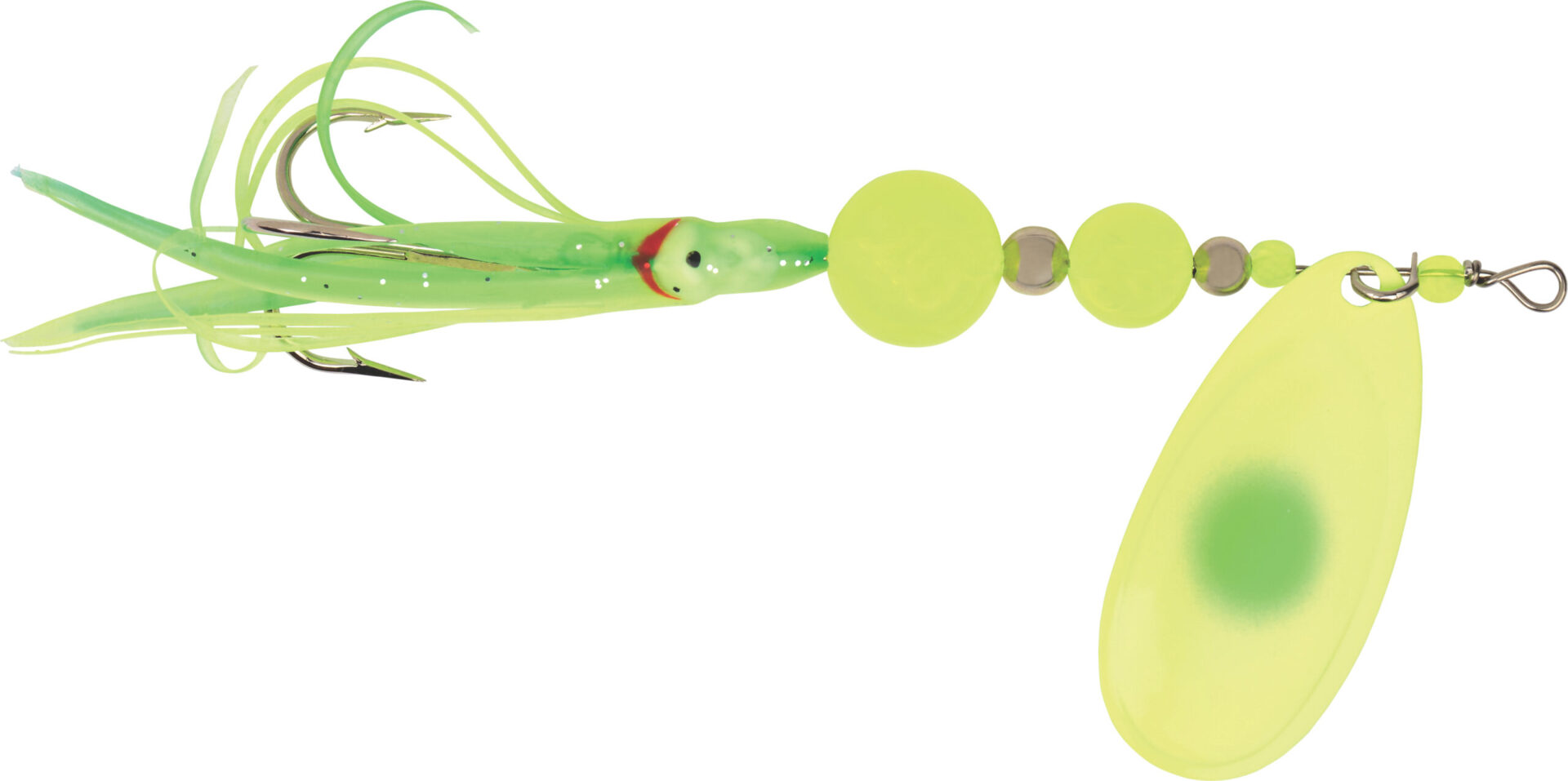 Flash Glo® UV Trolling Squid Spinner - Yakima Bait