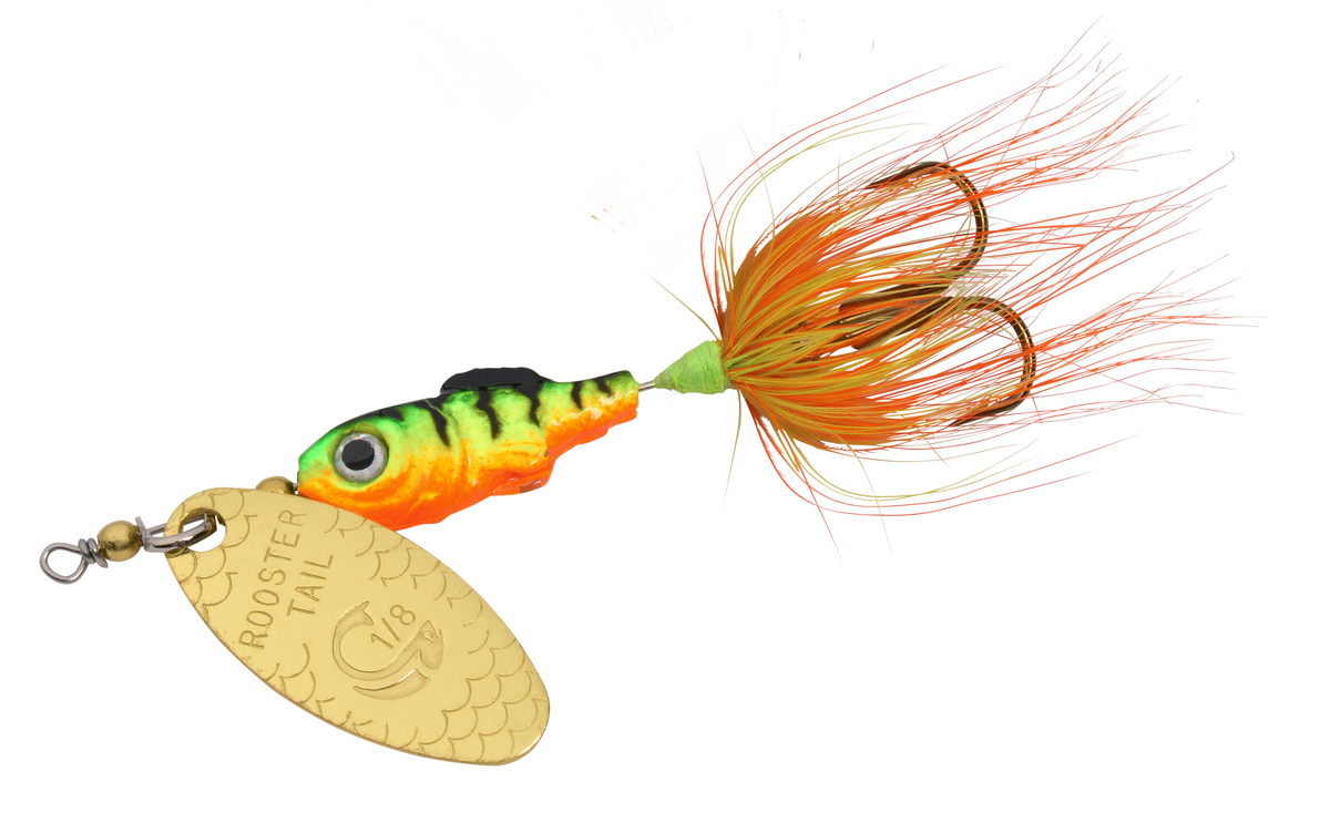 Rooster Tail Minnow®: 1/16-1/4 oz.
