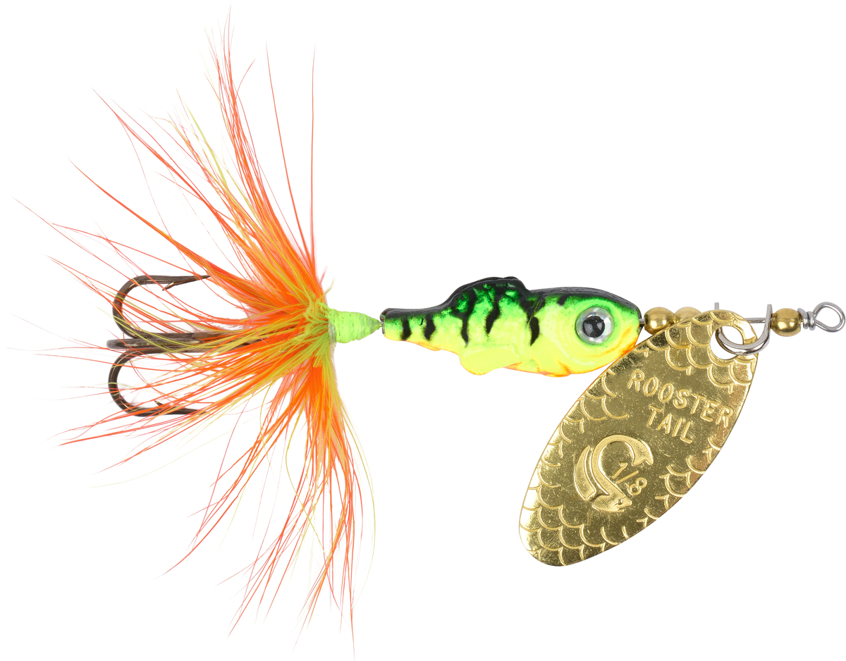 Rooster Tail Minnow®: 1/16-1/4 oz.