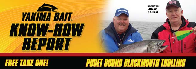Yakima Baits Know-How Report: Puget Sound Blackmouth Trolling 