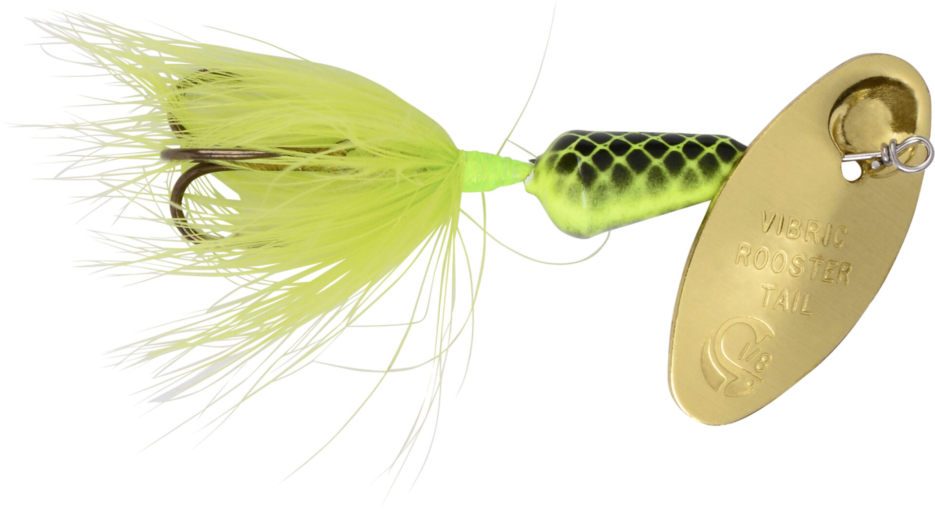 Vibric Rooster Tail®: 1/8 & 1/4 oz.