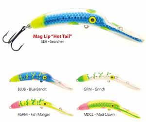 YAKIMA BAIT MAG LIP 3.5 .33oz #4 & 3 TREBLE HOOKS DIVES UP TO 14' 9581  FEED