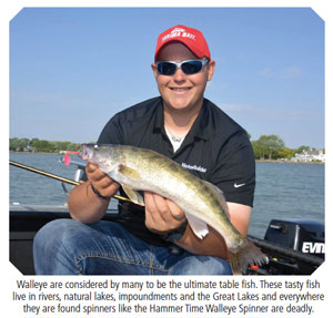 Hammer Time Walleye Spinners