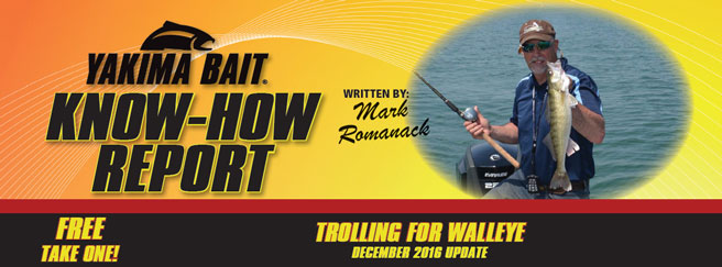 Yakima Baits Know-How Report: Trolling for Walleye