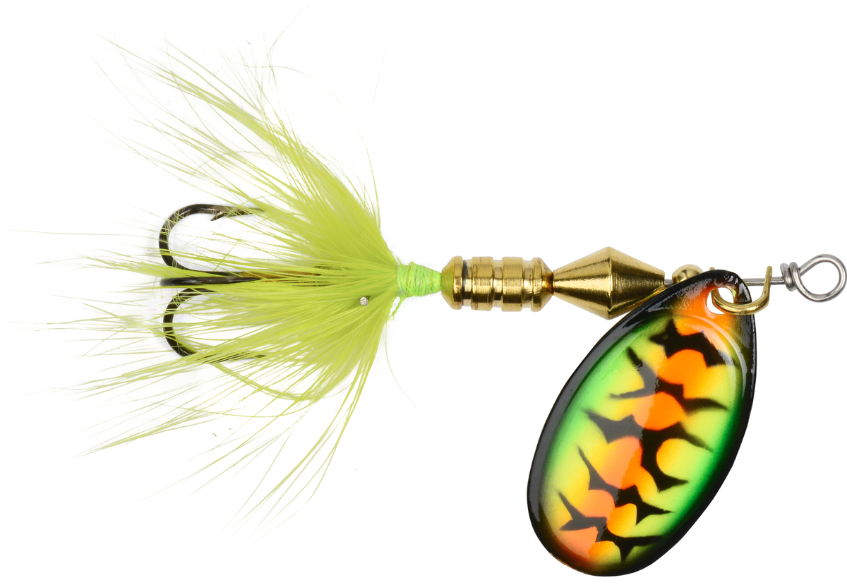 Spinner Yakima Rooster Tail 218 MSIL Plata - Monoutdoor