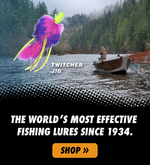 World;s Most Effective Fishing Lures since 1934 - Twitcher Jig