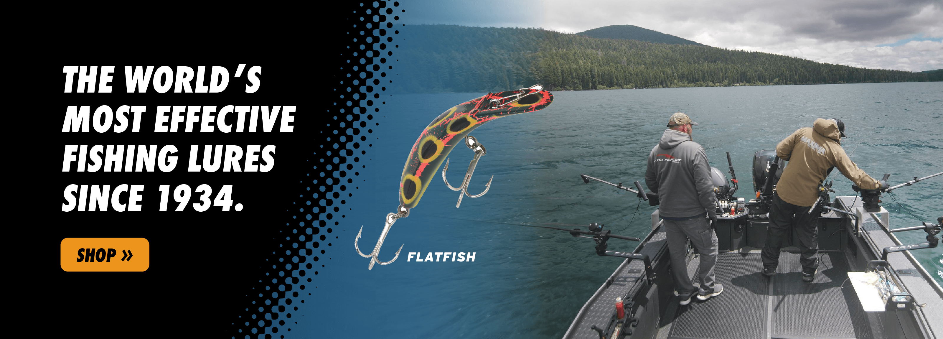 World;s Most Effective Fishing Lures since 1934 - Flatfish